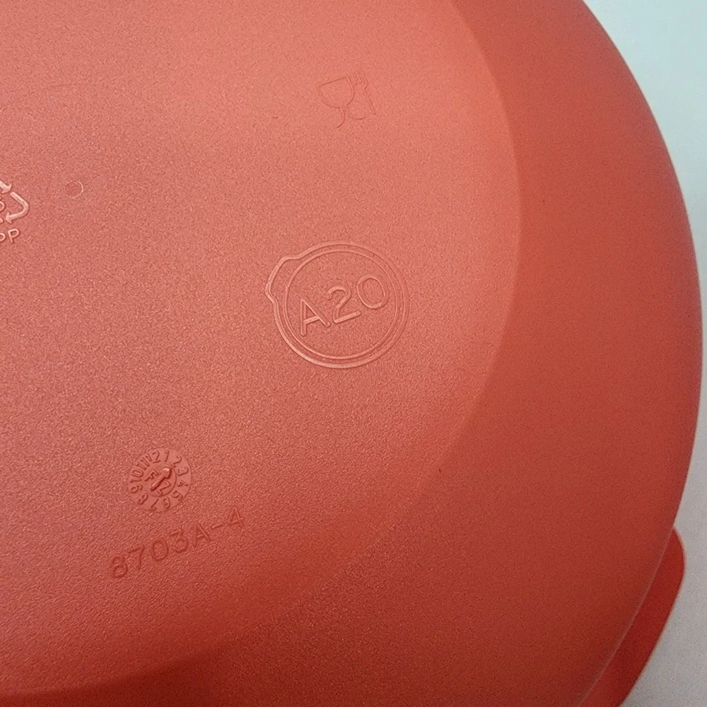 Set Of 2 Tupperware Modular Bowl 4 1/2 Cup (1L) Pink Coral 8703A-4 New W Lids